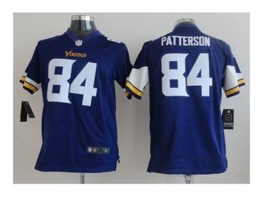 Youth NEW NFL Minnesota Vikings 84 Cordarrelle Patterson Purple Jerseys(2013)