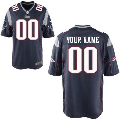 Youth NEW New England Patriots Customized Game Team Color Jerseys