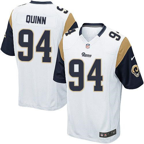 Youth NEW Rams #94 Robert Quinn White Stitched NFL Elite Jersey
