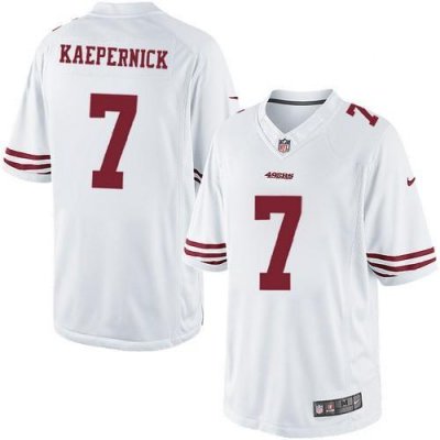 Youth NEW San Francisco 49ers 7 Colin Kaepernick White NFL Jerseys