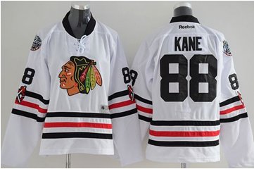 Youth NHL Blackhawks #88 Patrick Kane White 2015 Winter Classic Stitched Jersey