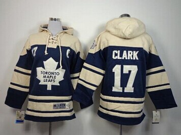 Youth NHL Maple Leafs #17 Wendel Clark Blue Sawyer Hooded Sweatshirt Jersey Youth NHL Maple Leafs #17 Wendel Clark Blue Sawyer Hooded Sweatshirt Jersey