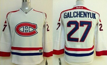 Youth NHL Montreal Canadiens #27 Alex Galchenyuk White Stitched Jersey Youth NHL Montreal Canadiens #27 Alex Galchenyuk White Stitched Jersey