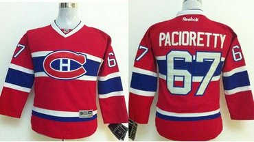 Youth NHL Montreal Canadiens #67 Max Pacioretty Red Jersey Youth NHL Montreal Canadiens #67 Max Pacioretty Red Jersey