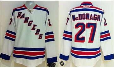 Youth NHL New York #27 Ryan McDonagh White Stitched Jersey Youth NHL New York #27 Ryan McDonagh White Stitched Jersey