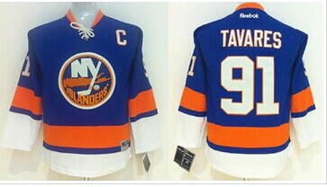 Youth NHL New York Islanders #91 John Tavares Light Blue Jersey Youth NHL New York Islanders #91 John Tavares Light Blue Jersey