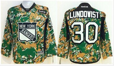 Youth NHL New York Rangers #30 Henrik Lundqvist Camo Veterans Day Practice NHL Jersey Youth NHL New York Rangers #30 Henrik Lundqvist Camo Veterans Day Practice NHL Jersey