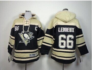 Youth NHL Penguins #66 Mario Lemieux Black Sawyer Hooded Sweatshirt Jersey Youth NHL Penguins #66 Mario Lemieux Black Sawyer Hooded Sweatshirt Jersey