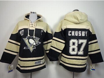 Youth NHL Penguins #87 Sidney Crosby Black Sawyer Hooded Sweatshirt Jersey Youth NHL Penguins #87 Sidney Crosby Black Sawyer Hooded Sweatshirt Jersey