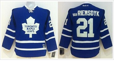 Youth NHL Toronto Maple Leafs #21 James Van Riemsdyk Blue Jersey Youth NHL Toronto Maple Leafs #21 James Van Riemsdyk Blue Jersey