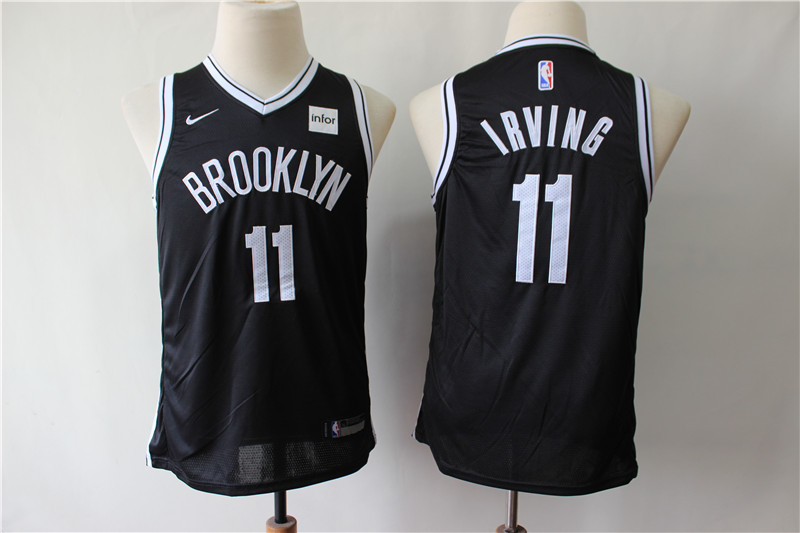 Youth Nets 11 Kyrie Irving Black Youth Nike Swingman Jersey Youth Nets 11 Kyrie Irving Black Youth Nike Swingman Jersey