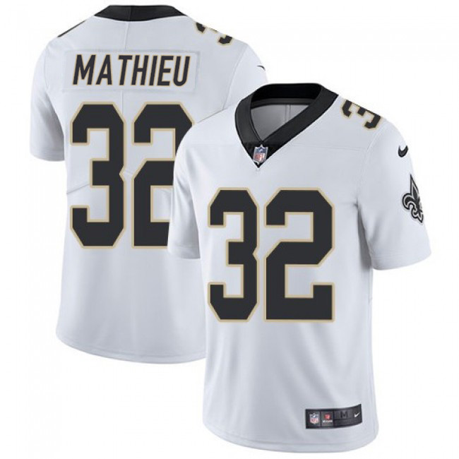 Youth New Orleans Saints #32 Tyrann Mathieu White Vapor Untouchable Limited Stitched Jersey Youth New Orleans Saints #32 Tyrann Mathieu White Vapor Untouchable Limited Stitched Jersey