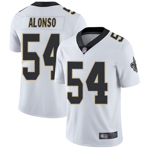 Youth New Orleans Saints #54 Kiko Alonso White Vapor Untouchable Limited Jersey Youth New Orleans Saints #54 Kiko Alonso White Vapor Untouchable Limited Jersey