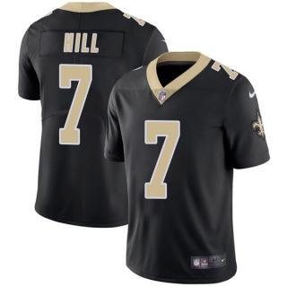 Youth New Orleans Saints #7 Taysom Hill Nike Vapor Untouchable Limited Black Jersey Youth New Orleans Saints #7 Taysom Hill Nike Vapor Untouchable Limited Black Jersey