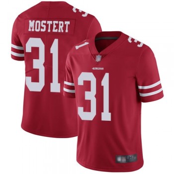 Youth Nike 49ers 31 Raheem Mostert Red Limited Jersey Youth Nike 49ers 31 Raheem Mostert Red Limited Jersey