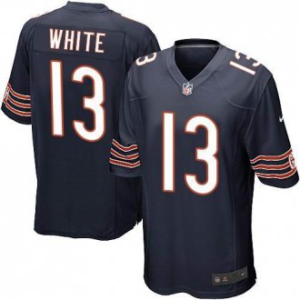 Youth Nike Bears #13 Kevin White Navy Blue Team Color Stitched NFL Elite Jersey