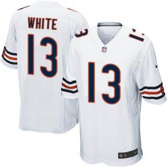 Youth Nike Bears #13 Kevin White White Stitched NFL Elite Jersey