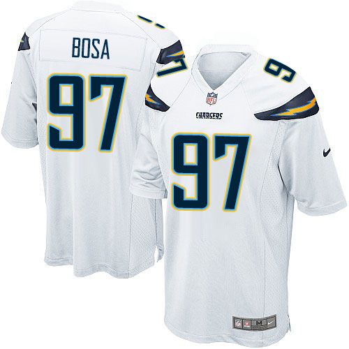 Youth Nike Chargers #97 Joey Bosa White Stitched NFL Elite Jersey