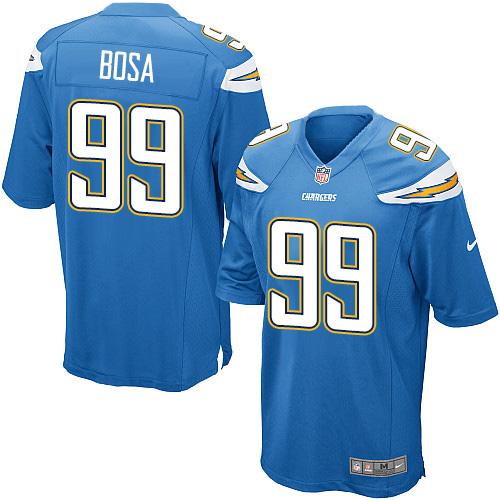 Youth Nike Chargers #99 Joey Bosa Electric Blue Alternate Stitched NFL Elite Jersey