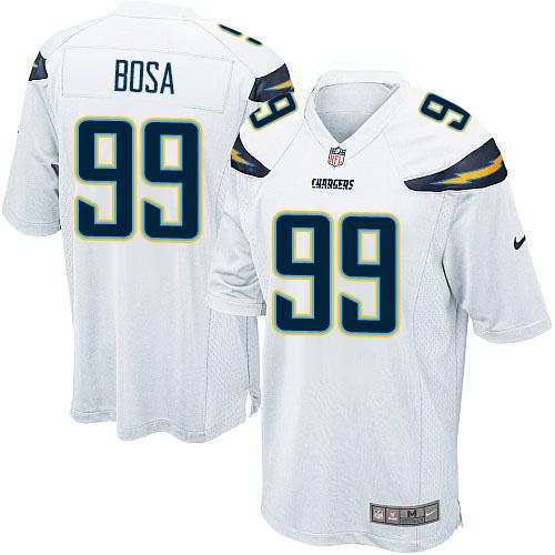 Youth Nike Chargers #99 Joey Bosa White Stitched NFL Elite Jersey