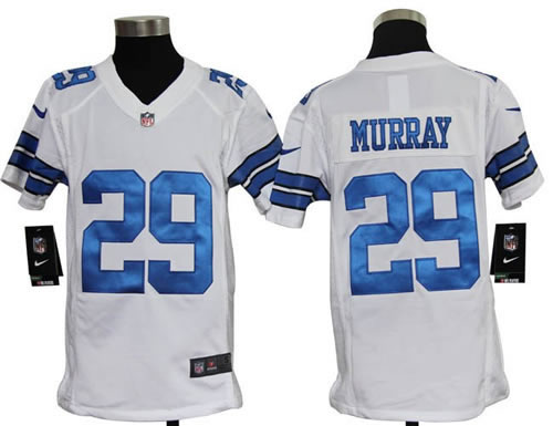 Youth NEW Dallas Cowboys 29 DeMarco Murray White Jerseys