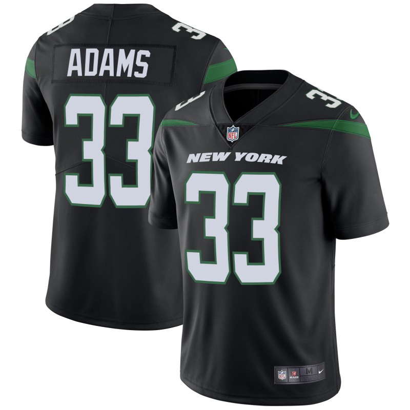 Youth Nike Jets 33 Jamal Adams Black Youth New 2019 Vapor Untouchable Limited Jersey