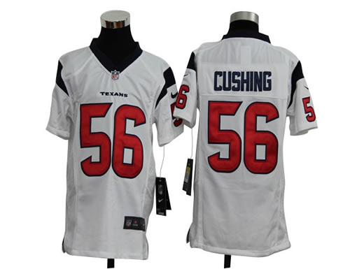 Youth NEW NFL Houston Texans 56 Brian Cushing White Jerseys