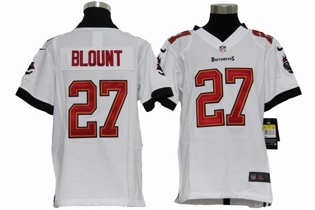 Youth NEW NFL Tampa Bay Buccanee 27 Legarrette Blount White Jerseys