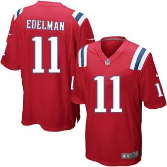 Youth Nike Patriots #11 Julian Edelman Red Alternate Stitched NFL Elite Jersey