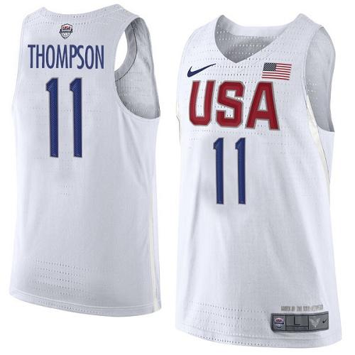 Youth Nike Team USA #11 Klay Thompson White 2016 Dream Team Game NBA Jersey Youth Nike Team USA #11 Klay Thompson White 2016 Dream Team Game NBA Jersey