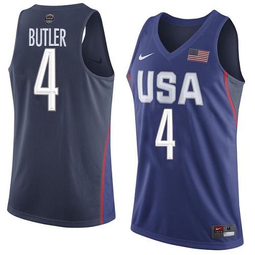 Youth Nike Team USA #4 Jimmy Butler Navy Blue 2016 Dream Team Game NBA Jersey Youth Nike Team USA #4 Jimmy Butler Navy Blue 2016 Dream Team Game NBA Jersey