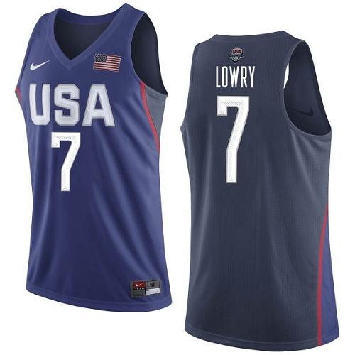 Youth Nike Team USA #7 Kyle Lowry Navy Blue 2016 Dream Team Game NBA Jersey Youth Nike Team USA #7 Kyle Lowry Navy Blue 2016 Dream Team Game NBA Jersey