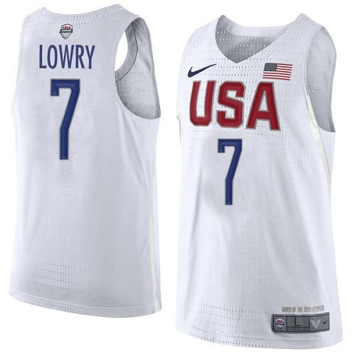 Youth Nike Team USA #7 Kyle Lowry White 2016 Dream Team Game NBA Jersey Youth Nike Team USA #7 Kyle Lowry White 2016 Dream Team Game NBA Jersey