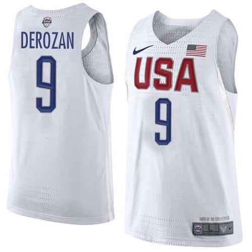Youth Nike Team USA #9 DeMar DeRozan White 2016 Dream Team Game NBA Jersey Youth Nike Team USA #9 DeMar DeRozan White 2016 Dream Team Game NBA Jersey