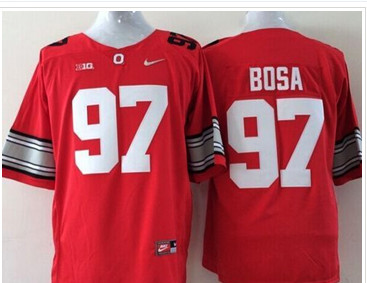 Youth Ohio State Buckeyes #97 Joey Bosa Red Stitched NCAA Jersey