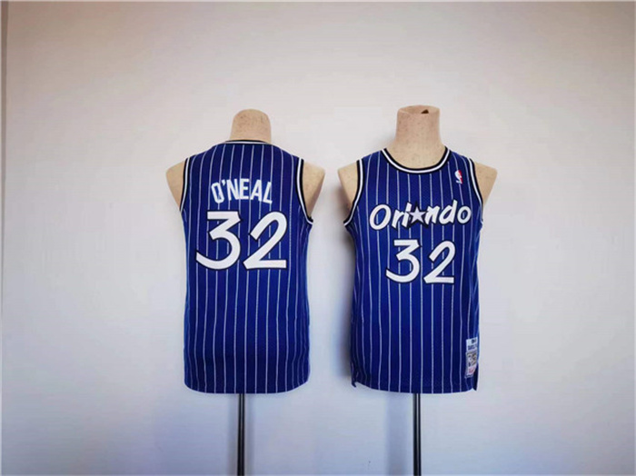 Youth Orlando Magic#32 Shaquille O'Neal Blue Throwback Stitched Jersey Youth Orlando Magic#32 Shaquille O'Neal Blue Throwback Stitched Jersey