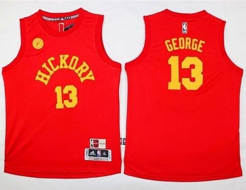Youth Pacers #13 Paul George Red Hardwood Classics Performance Stitched NBA Jersey Youth Pacers #13 Paul George Red Hardwood Classics Performance Stitched NBA Jersey