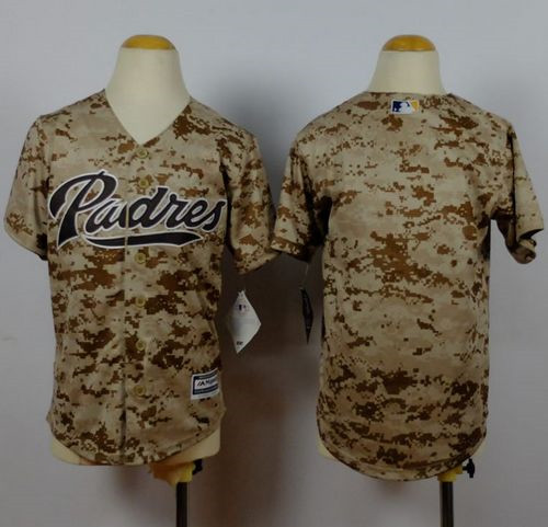 Youth Padres Blank Camo Alternate 2 Stitched MLB Jersey Youth Padres Blank Camo Alternate 2 Stitched MLB Jersey