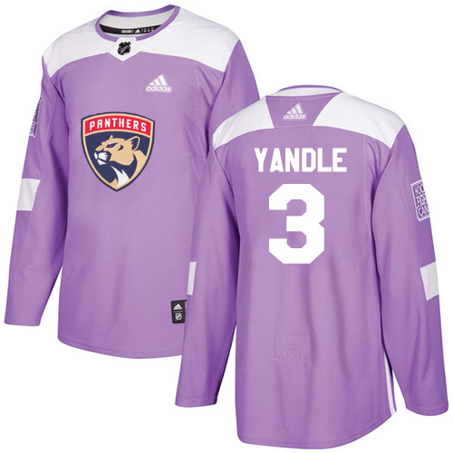 Youth Panthers #3 Keith Yandle Purple Authentic Fights Cancer Stitched Youth Hockey Jersey Youth Panthers #3 Keith Yandle Purple Authentic Fights Cancer Stitched Youth Hockey Jersey