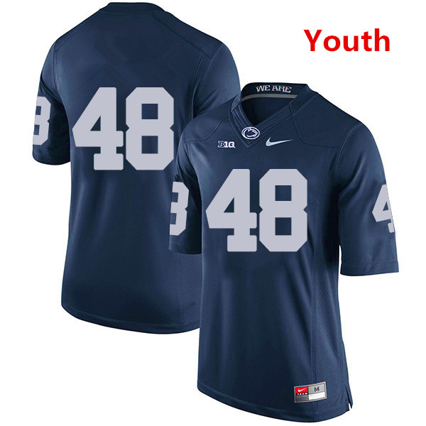 Youth Penn State Nittany Lions #48 Shareef Miller NCAA Navy Blue Stitched Jersey Without Name Youth Penn State Nittany Lions #48 Shareef Miller NCAA Navy Blue Stitched Jersey Without Name