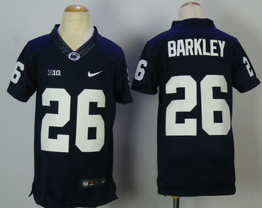 Youth Penn State Nittany Lions 26 Saquon Barkley Navy Youth College Football Jersey Youth Penn State Nittany Lions 26 Saquon Barkley Navy Youth College Football Jersey