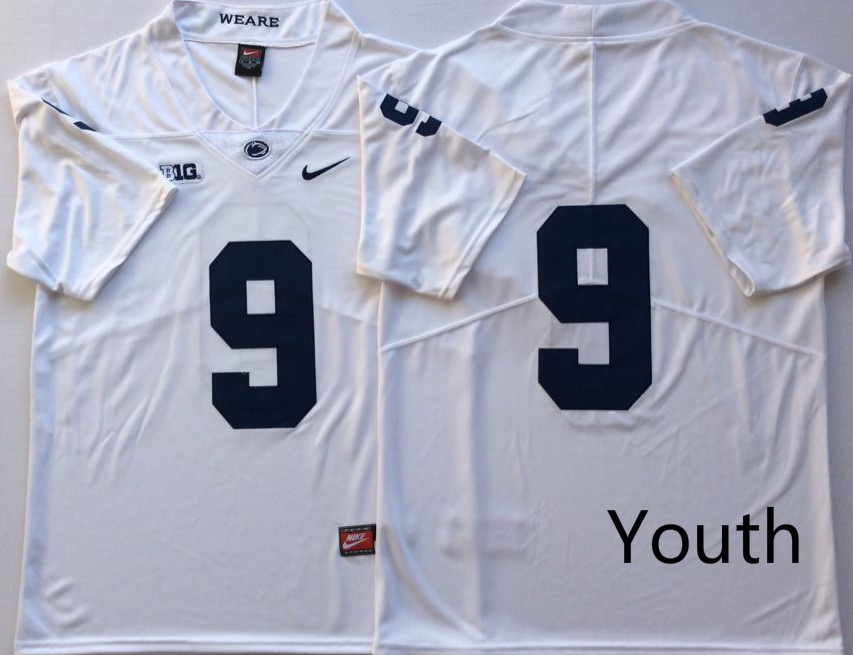 Youth Penn State Nittany Lions 9 Trace McSorley White Youth Nike College Football Jersey Youth Penn State Nittany Lions 9 Trace McSorley White Youth Nike College Football Jersey