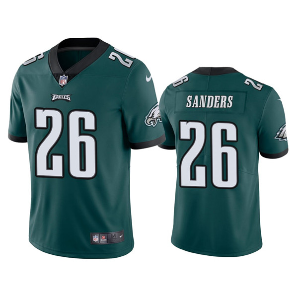 Youth Philadelphia Eagles #26 Miles Sanders Green Vapor Untouchable Limited Stitched Football Jersey Youth Philadelphia Eagles #26 Miles Sanders Green Vapor Untouchable Limited Stitched Football Jersey