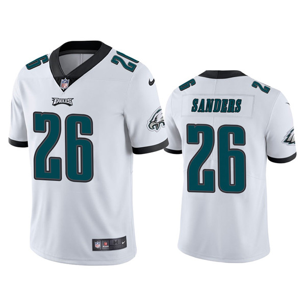 Youth Philadelphia Eagles #26 Miles Sanders White Vapor Untouchable Limited Stitched Football Jersey Youth Philadelphia Eagles #26 Miles Sanders White Vapor Untouchable Limited Stitched Football Jersey
