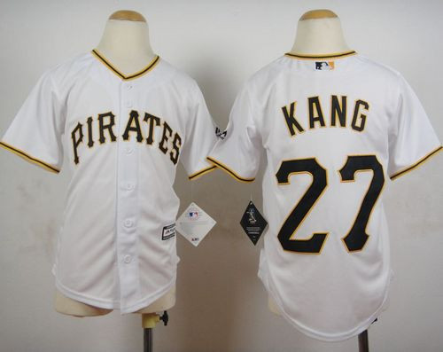 Youth Pittsburgh Pirates #27 Jung-ho Kang White Cool Base Stitched Baseball Jersey Youth Pittsburgh Pirates #27 Jung-ho Kang White Cool Base Stitched Baseball Jersey