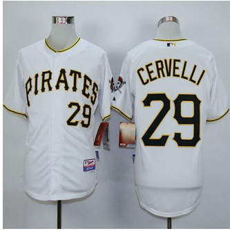 Youth Pittsburgh Pirates #29 Francisco Cervelli White Cool Base Stitched Baseball Jersey Youth Pittsburgh Pirates #29 Francisco Cervelli White Cool Base Stitched Baseball Jersey