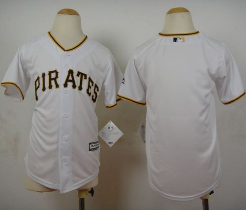 Youth Pittsburgh Pirates Blank White Cool Base Stitched Baseball Jersey Youth Pittsburgh Pirates Blank White Cool Base Stitched Baseball Jersey
