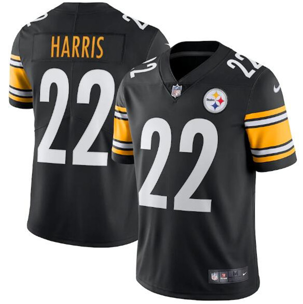 Youth Pittsburgh Steelers #22 Najee Harris Black Vapor Untouchable Limited Stitched Jersey Youth Pittsburgh Steelers #22 Najee Harris Black Vapor Untouchable Limited Stitched Jersey