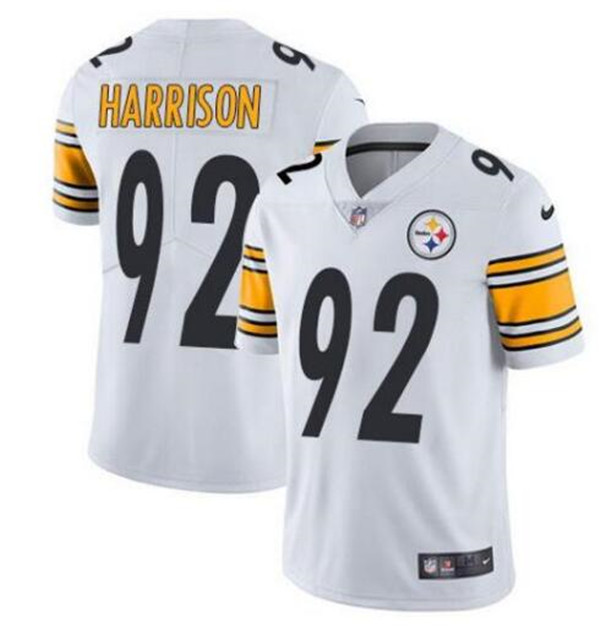 Youth Pittsburgh Steelers #92 James Harrison White Vapor Untouchable Limited Stitched Jersey Youth Pittsburgh Steelers #92 James Harrison White Vapor Untouchable Limited Stitched Jersey
