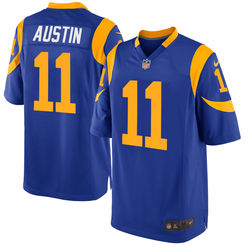 Youth Rams #11 Tavon Austin Royal Blue Alternate Stitched NFL Elite Jersey